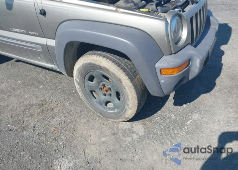 2003 Jeep Liberty Sport из США, поврежденный, VIN 1J4GL48K73W671700